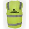 JB's Hi Vis (D+N) Zip Safety Vest Thumbnail