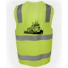JB's Hi Vis (D+N) Zip Safety Vest Thumbnail