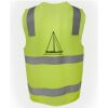JB's Hi Vis (D+N) Zip Safety Vest Thumbnail