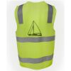 JB's Hi Vis (D+N) Zip Safety Vest Thumbnail