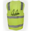 JB's Hi Vis (D+N) Zip Safety Vest Thumbnail