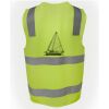 JB's Hi Vis (D+N) Zip Safety Vest Thumbnail
