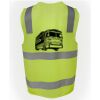 JB's Hi Vis (D+N) Zip Safety Vest Thumbnail