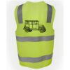 JB's Hi Vis (D+N) Zip Safety Vest Thumbnail