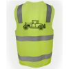 JB's Hi Vis (D+N) Zip Safety Vest Thumbnail