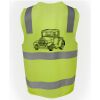 JB's Hi Vis (D+N) Zip Safety Vest Thumbnail