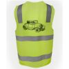 JB's Hi Vis (D+N) Zip Safety Vest Thumbnail