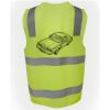 JB's Hi Vis (D+N) Zip Safety Vest Thumbnail