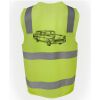 JB's Hi Vis (D+N) Zip Safety Vest Thumbnail