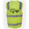 JB's Hi Vis (D+N) Zip Safety Vest Thumbnail