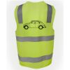 JB's Hi Vis (D+N) Zip Safety Vest Thumbnail