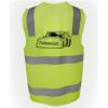 JB's Hi Vis (D+N) Zip Safety Vest Thumbnail
