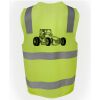 JB's Hi Vis (D+N) Zip Safety Vest Thumbnail