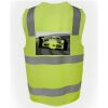 JB's Hi Vis (D+N) Zip Safety Vest Thumbnail