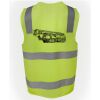 JB's Hi Vis (D+N) Zip Safety Vest Thumbnail