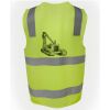 JB's Hi Vis (D+N) Zip Safety Vest Thumbnail