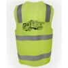 JB's Hi Vis (D+N) Zip Safety Vest Thumbnail