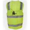 JB's Hi Vis (D+N) Zip Safety Vest Thumbnail