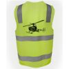 JB's Hi Vis (D+N) Zip Safety Vest Thumbnail