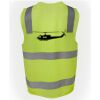 JB's Hi Vis (D+N) Zip Safety Vest Thumbnail