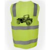 JB's Hi Vis (D+N) Zip Safety Vest Thumbnail