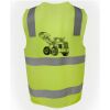JB's Hi Vis (D+N) Zip Safety Vest Thumbnail