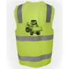 JB's Hi Vis (D+N) Zip Safety Vest Thumbnail