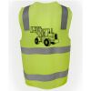 JB's Hi Vis (D+N) Zip Safety Vest Thumbnail