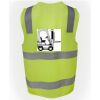 JB's Hi Vis (D+N) Zip Safety Vest Thumbnail