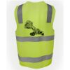 JB's Hi Vis (D+N) Zip Safety Vest Thumbnail