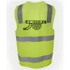 JB's Hi Vis (D+N) Zip Safety Vest Thumbnail