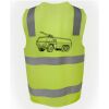 JB's Hi Vis (D+N) Zip Safety Vest Thumbnail