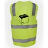 JB's Hi Vis (D+N) Zip Safety Vest Thumbnail