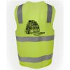JB's Hi Vis (D+N) Zip Safety Vest Thumbnail