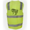 JB's Hi Vis (D+N) Zip Safety Vest Thumbnail