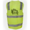 JB's Hi Vis (D+N) Zip Safety Vest Thumbnail