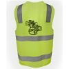 JB's Hi Vis (D+N) Zip Safety Vest Thumbnail