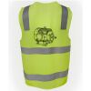 JB's Hi Vis (D+N) Zip Safety Vest Thumbnail