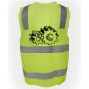JB's Hi Vis (D+N) Zip Safety Vest Thumbnail