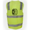 JB's Hi Vis (D+N) Zip Safety Vest Thumbnail