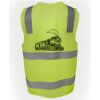 JB's Hi Vis (D+N) Zip Safety Vest Thumbnail