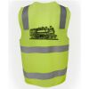 JB's Hi Vis (D+N) Zip Safety Vest Thumbnail