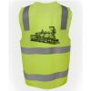 JB's Hi Vis (D+N) Zip Safety Vest Thumbnail