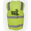 JB's Hi Vis (D+N) Zip Safety Vest Thumbnail