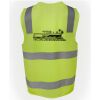 JB's Hi Vis (D+N) Zip Safety Vest Thumbnail