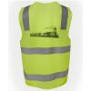 JB's Hi Vis (D+N) Zip Safety Vest Thumbnail