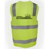 JB's Hi Vis (D+N) Zip Safety Vest Thumbnail