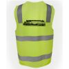 JB's Hi Vis (D+N) Zip Safety Vest Thumbnail