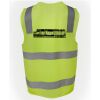 JB's Hi Vis (D+N) Zip Safety Vest Thumbnail