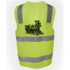 JB's Hi Vis (D+N) Zip Safety Vest Thumbnail